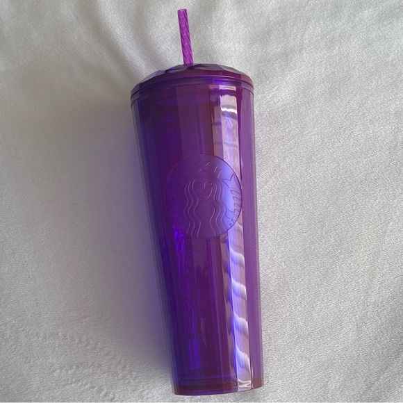 Starbucks Purple Dome Venti Tumbler 24oz Summer 2021 NWT - Picture 2 of 12